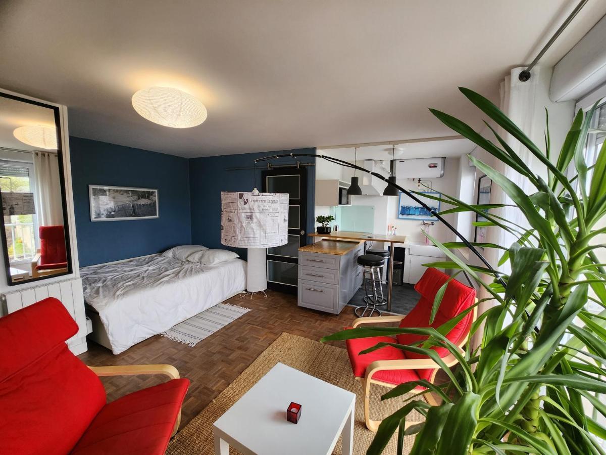 Le Seattle - Studio Cosy Avec Wifi Caen Eksteriør billede